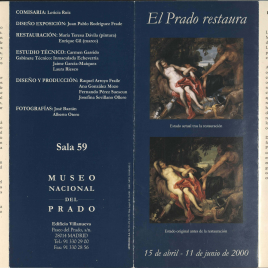 El Prado restaura / Museo Nacional Prado.