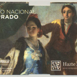 Billete de entrada al Museo del Prado en 2013